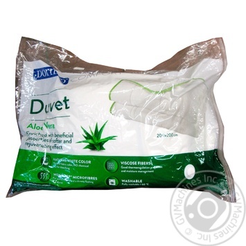 Ковдра Dormeo Aloe Vera 200x200см - купити, ціни на ULTRAMARKET - фото 2